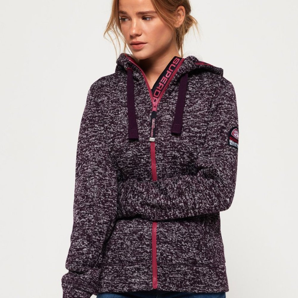 Superdry zip hoodie size 6